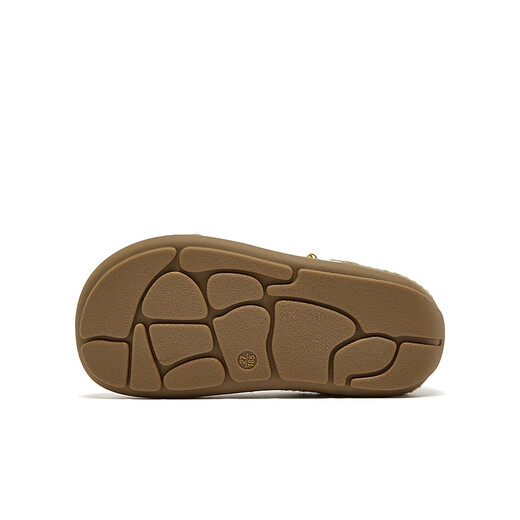 Mirabell Birkenstocks Children's Velvet Warm Soft Soled British Cotton Shoes Brown 28