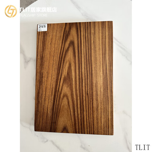 TLIT柚木实木菜板高档整木切菜板缅甸野生特级老料柚木菜板面板精品无 694号45×32.6×3.3c/m