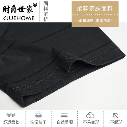 爸爸夏装夏季短袖t恤男款50多岁父节衣服圆领中老年人男士半袖 gdb9928藏青 L 170/