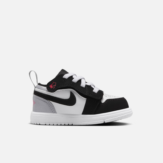 耐克（NIKE）Jordan乔丹男女童婴童易穿脱运动鞋宝宝IB3886 106白/火焰红/黑/亚银 21