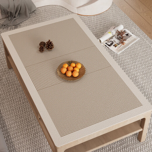 Maishute japonés sencillo y elegante tapete de mesa de té sin lavado, mesa impermeable y de cuero a prueba de aceite Mesa de mesa rectangular Materia de comedor rectangular Mat de protección de mesa A1049 Convierte los desechos en el tesoro 45*80cm