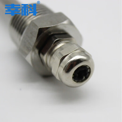 Solar temperature sensing housing probe water tank protective cover stainless steel waterproof blind tube 4 points thread stainless steel base 4 points