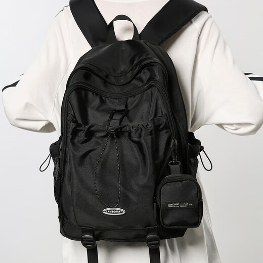 
Xiaomi Youpin Backpack Men's 2025 New High-Pretty School Bag Male College Student Korean versatile high school girl Black