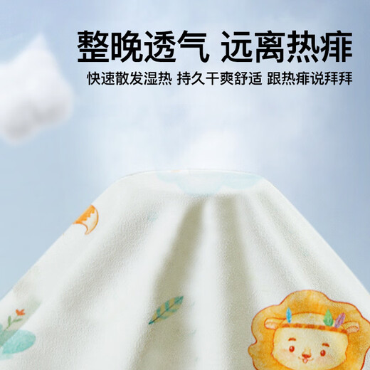 Doll Elf Diaper Table Anti-pee Mat Baby Waterproof Washable Pure Cotton Breathable Four Seasons Newborn Baby Care Table Sheets Anti-leakage A-Class Quality__Pure Cotton Skin Friendly Animal Kingdom (It is recommended to buy 2 pieces for replacement 90x60cm