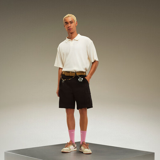 耐克（NIKE）官方男子梭织工装短裤夏季新款机能风休闲轻便 FN3518 010黑/黑 32