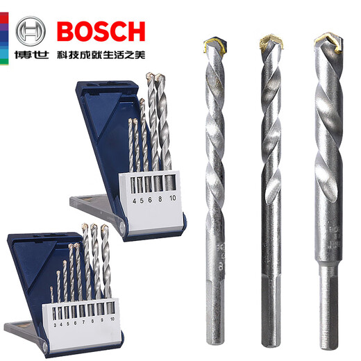 Bosch (BOSCH) power tool impact masonry drill bit 2 series household ordinary wall red brick concrete drill bit impact drill bit 6x100mm single