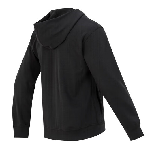 Nike (Nike) Chaqueta oficial para hombres Spring New Windbreaker Running Sportswear Fashion Stand Collar Semi-Zipper Jacket DQ4877-010 Negro S
