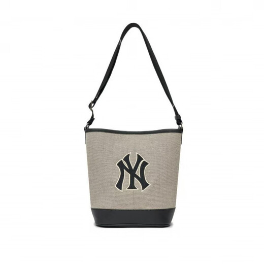 Meike béisbol (MLB) [Bolsa personalizada] New York Yankees Flower Shadow Silk Flores de algodón de algodón Bolso de algodón Men Black Gray