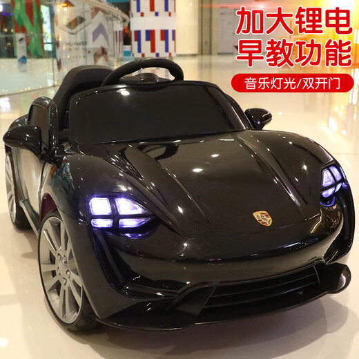 Woleqi Porsche pour enfants pour enfants pour enfants voiture à quatre roues garçons et filles To-to télécommande pour enfants