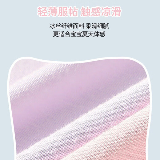 儿童内裤女童卡通可爱莫代尔抑菌舒适透气短裤女宝宝小孩四角裤 颜色随机698# 1条 M （20-30）斤