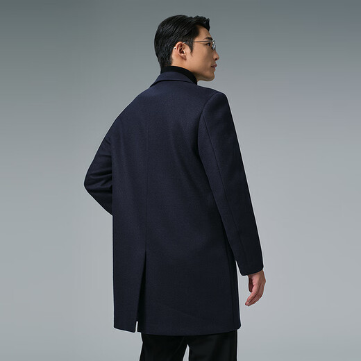 Lilang woolen coat men's mid-length winter woolen coat business men's woolen coat