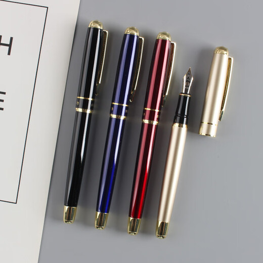 Held (Held) 6173 Einfache Dekoration farbenfrohe mittelfein Stift Großhandel Eisblüte mittelfein Feindunkler Tipp Iridium Gold Stift Helles Tipp Helden 6173 Buntes helles Tipp 0,5