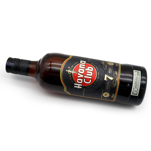 Ron Havana Club con licencia auténtica, botella original cubana, vino añejo importado, base de espíritu, regalo navideño, ron negro, 700 ml, 1 botella, 7 años de edad