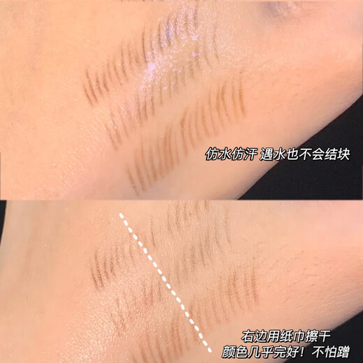 Shiseido Hexagonal Eyebrow Pencil Gray 1.2g*2 Waterproof, Sweat-proof and Fadeless Eyebrow Pen Cosmetics Girl Birthday Gift