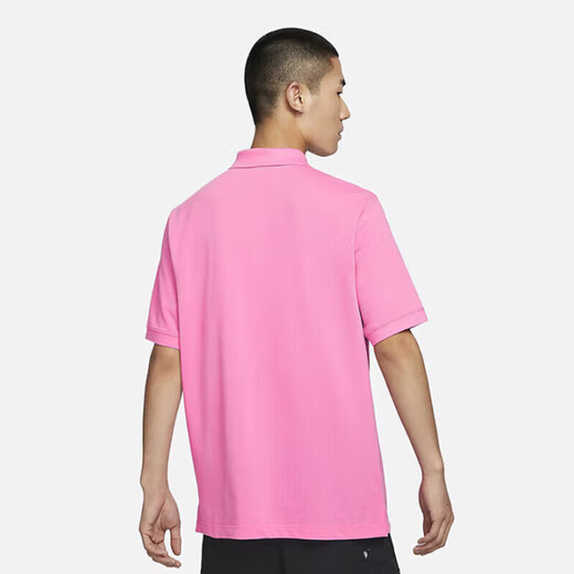 耐克(NIKE)春夏男短袖T恤 POLO衫 纯棉 运动休闲 FN3895-675 粉色XXL