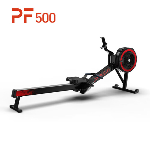 POWERFUN500/550 land rowing professional wind resistance rowing machine dynamometer rowing paddling indoor fitness equipment PF500 black (standard model)
