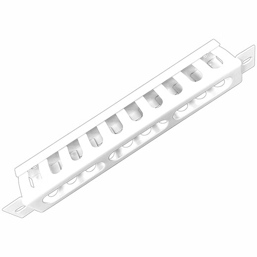 Weak current box accessories module Weak current box internal modification bracket Fiber to the home module router switch optical cat multimedia box cable management rack H6 new equipment bracket - white - 4.5 cm deep