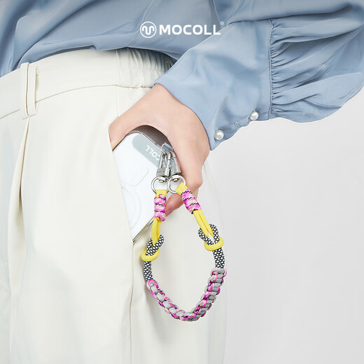 Moke 2025 Nouveau modèle téléphone mobile mode Lanyard Camerie CCD CCD Chaîne de porte Keychain Decoration suspendue Décoration exquise Dopamine INS TRENDY HOLTER LOCK COUR