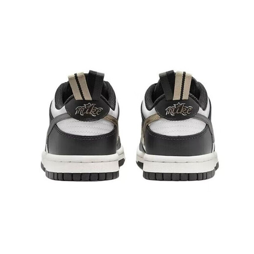 耐克（NIKE）官方板鞋Dunk Low 女鞋百搭低帮ins潮时尚休闲鞋滑板鞋 潮品 DH9764-001/金银logo 39