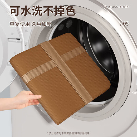 Jiebaina Moving Packing Bag Large Capacity Quilt Clothes Storage Organizing Bag Thickened Oxford Cloth Live-in School Luggage Check-in Bag Mocha Brown Large Double-layer Thickened Oxford Cloth/Lock Reinforced