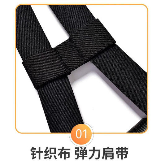 MPPMCK children's waders, outdoor wading pants with pocket straps, waterproof one-piece rain boots, water wear wading pants, blue size 35 (shoe inner length 21.5cm)