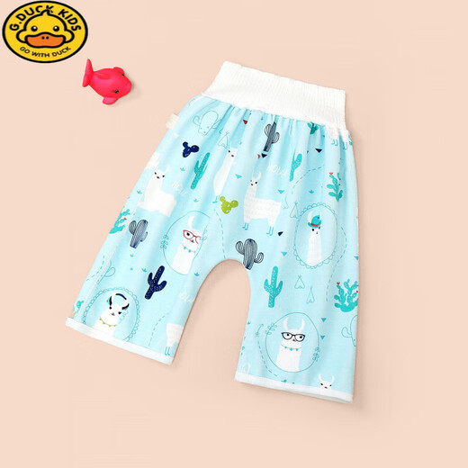 G.Duckkids Baby Harnrock Baby Kind und Leckkraft wasserdichtes Windeln Bettnetzwerkzeug Großgröße Waschbarer Pad Tuch Wickelbeutel Erdbeerkätzchen Windelhosen M Größe (0-3 Jahre alt 0-30 Jin [Jin gleich 0,5 kg]))