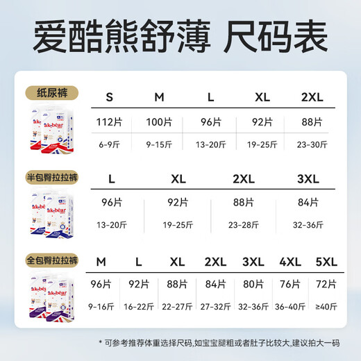 AIKUUBEAR medical grade diapers, newborn baby breathable pull-up pants for men and women, newborn diapers, magic sticker diapers_S_6-9Jin Jin equal to 0.5 kg 112 pieces