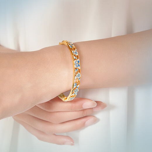 British Museum Museum Merian Orchid Butterfly Shadow Hollow Luxurious Bracelet Bracelet as a birthday gift for mom and girl