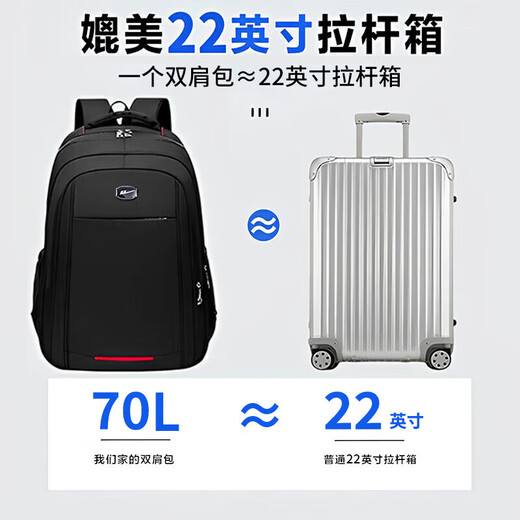 Pull back large-capacity backpack, junior high school student school bag, men's backpack, men's commuter bag, casual business computer travel backpack