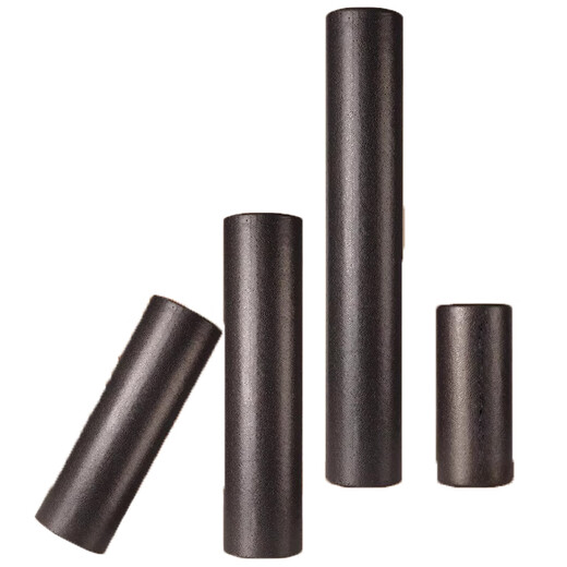 JCZS deutsche Marke EPP-Schaumstoffrolle, solide Muskelentspannung, Fitness, Faszienebene, Yoga-Säule, Sportrolle, schwarz, 60 cm, lindert Rücken- und Taillenentspannung