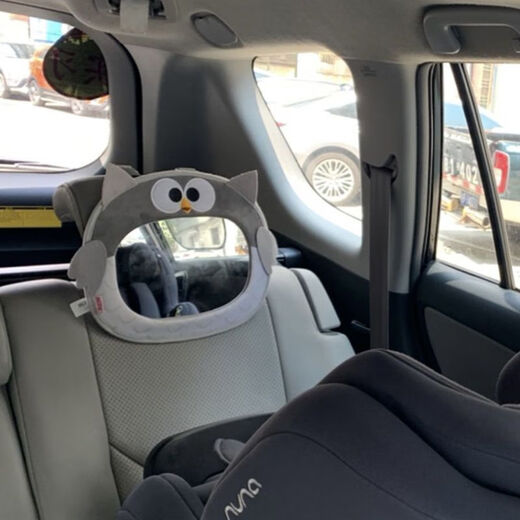 Safety seat observation mirror, in-car baby rearview mirror, reverse baby car mirror, children's reflective mirror, cognitive mirror. Please peel off the film before using Green Mickey.