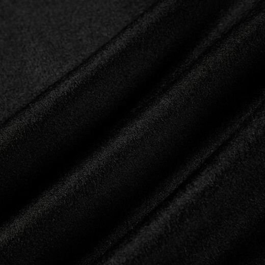 Youngor Coat Men's Wool Cashmere Silk Blended Business Coat High Quality Down Coat Classic 2025 New Arrival Style Black VYSY01N995AXA L 175/96A (Recommended 140-150Jin Jin equals 0.5kg)