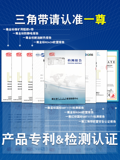 一尊三角带D型电机传动带D5100到12200工业橡胶皮带三角皮带大全 一尊金标D204LW5105LI金标德国品