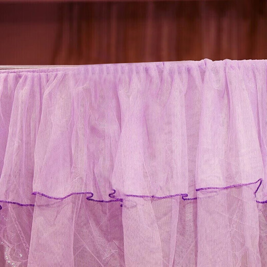 Nanjiren Mosquito Net Three Doors Bold Bracket Palace Floor Top Household Mosquito Net 1.5 Meters