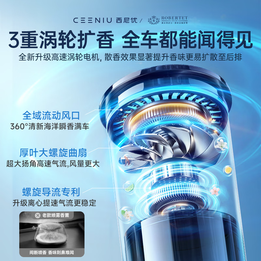 CEENIU imported from France, car aromatherapy, car perfume, interior use, high-end smartphone, odor removal for men and women only