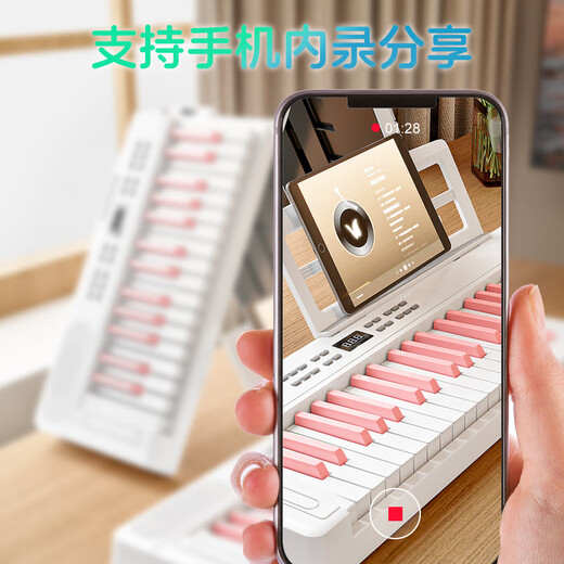 贝多辰（Beethostar）可折叠电钢琴61键电子钢琴便携成人儿童幼师演奏演出专业琴 