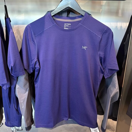 始祖鸟（ARC'TERYX）男款 CORMAC 系列 防晒 速干 T恤 黑灰色背标-X9721 M -国现