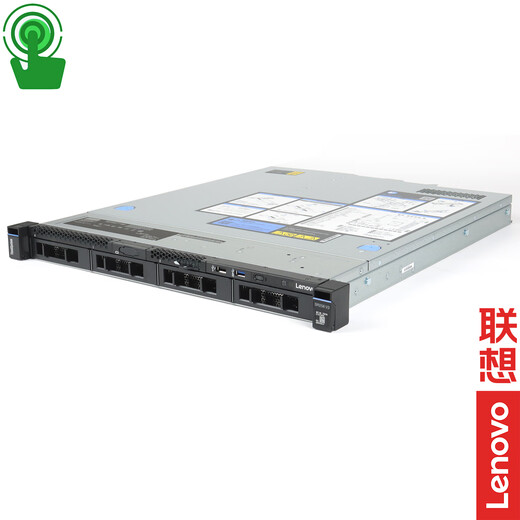 Lenovo ThinkSystem SR258 v3 single-channel 1U rack server host Xeon E-2434 quad-core 3.4-5.0GHz 32G memory丨2 2T hard drive丨RAID1