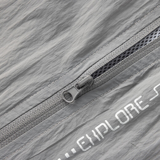 JEEP SPIRIT sun protection air-conditioning clothing with fan for men and women cooling and cooling fan clothing outdoor fishing and riding construction site work clothes gray + 1 set of accessories L