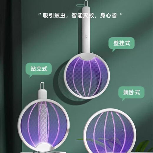 Xiaomi Smart 2025 Nouveau moustique électrique Swatter Rechargeable Power Power Lithium Battery Mosquito Repultent Artefact 1047 MODÈLE MODIFICATION MOSQUITO MOSQUITO ATTRIMINATE