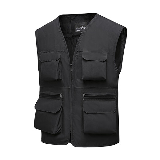 Walking Dragon Sommerweste Multipocket Tactical Weste Herren Fischereimaschinen Workout Pferdesclip Workwear Jacke 9911 Militärgrün S