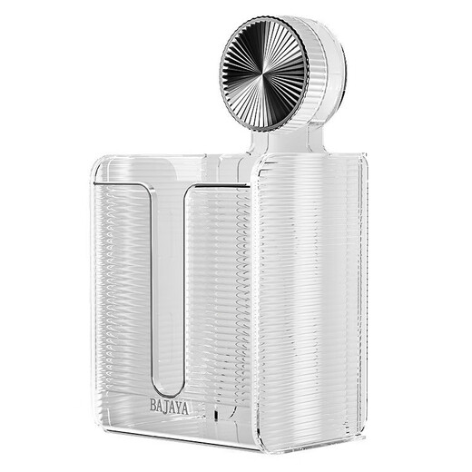 Suction cup tissue box, bathroom toilet paper box, light luxury and high-end living room tissue box, wall-mounted simple paper tissue box, wall-mounted tissue box, transparent color one