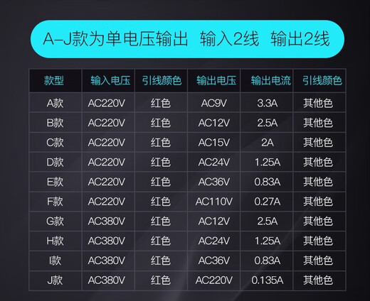 欧蔓若莉定制EI6630W380V220V转9V12V15V24V36V110V220V交流电 220V转9V现货