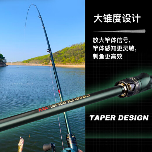 
Comaire super fast adjusting insect rod lure rod mandarin fish bass black pit rod high sensitivity carbon lure rod casting long throw fishing rod 2.04m Sagittarius straight handle-xf super fast adjusting M [682MSC]