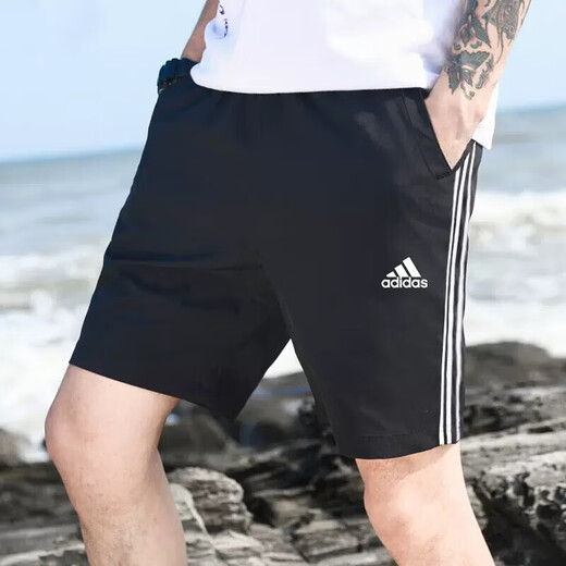 阿迪达斯（adidas）运动短袖套装男25夏季新款时尚休闲T恤健身快干跑步短裤2件套 JY8562+IC1484 XL