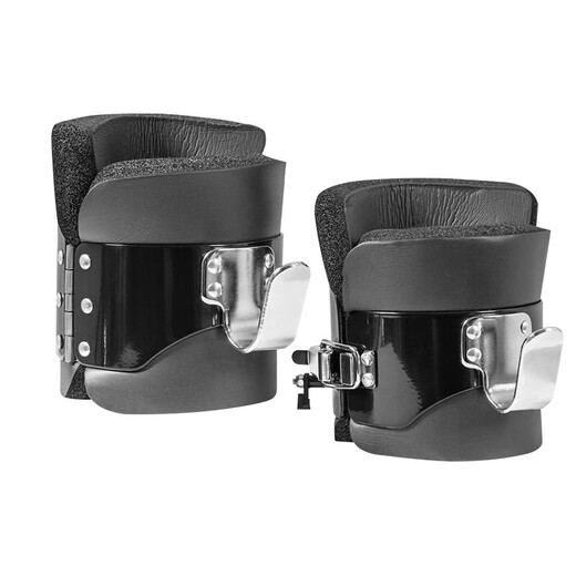 何健弓倒立倒吊器倒挂增高脚套靴护套倒立器倒立机倒立器Gravity Boots 蓝色*2只