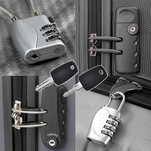 Kann für Koffer -Passwort -Sperrschlüsse wie neue Xiuli Muji Xiaomi TSA007TSA002TSA006 KEYS 1 Black 007 verwendet werden