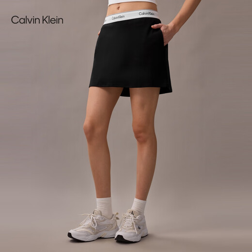 Calvin Klein sports 25 summer women's jacquard waist American trend ck hot girl outdoor sports tennis skirt shorts culottes