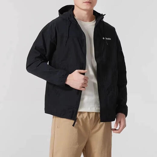 Columbia (Columbia) 2025 Printemps et été Columbia Eau extérieure répulsif en veste à capuche à capuche et veste de loisirs WE4839 011 M_175_96A