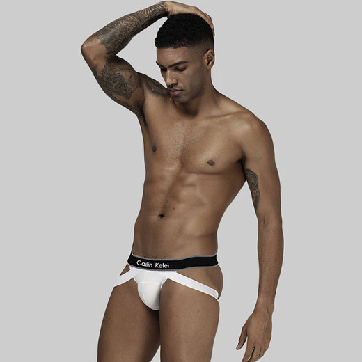 Men's underwear sexy temptation pants cotton physiological penis gay sexy underwear men's sex 0 pairs of thong black M